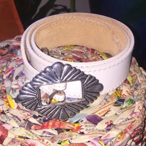 Liz Claiborne White Belt Style 2928